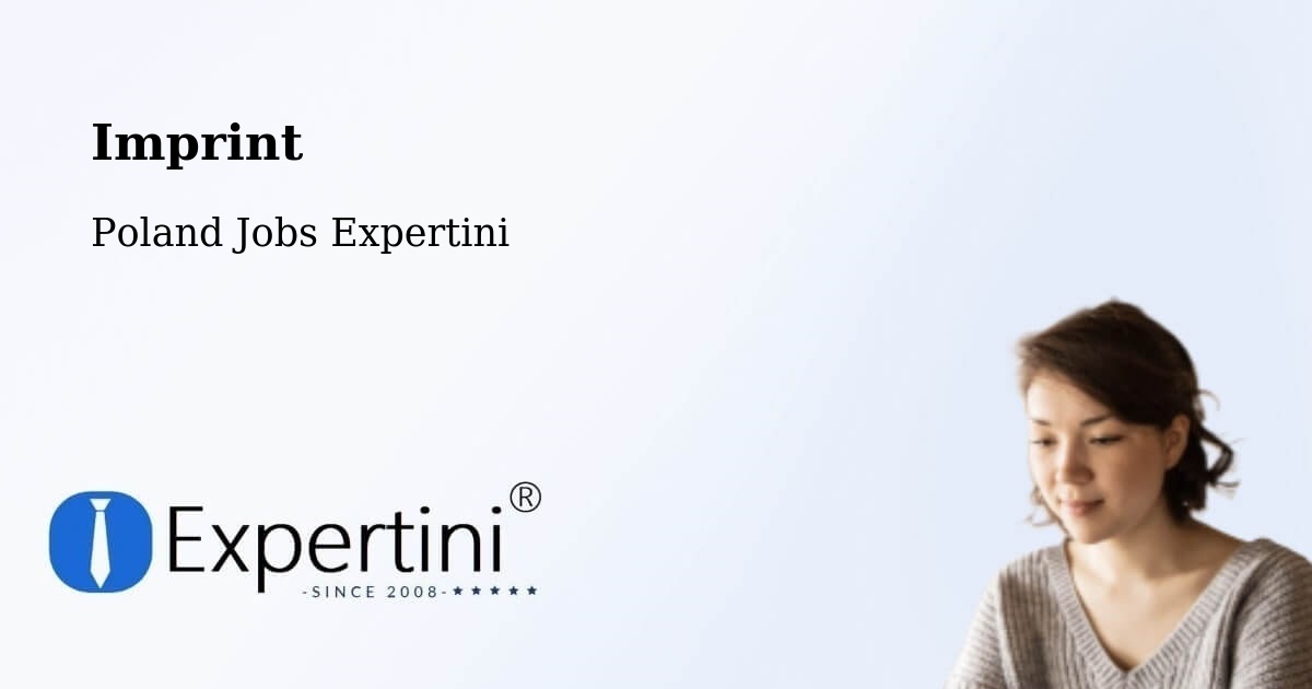 Imprint – Gdynia - Poland Jobs Expertini